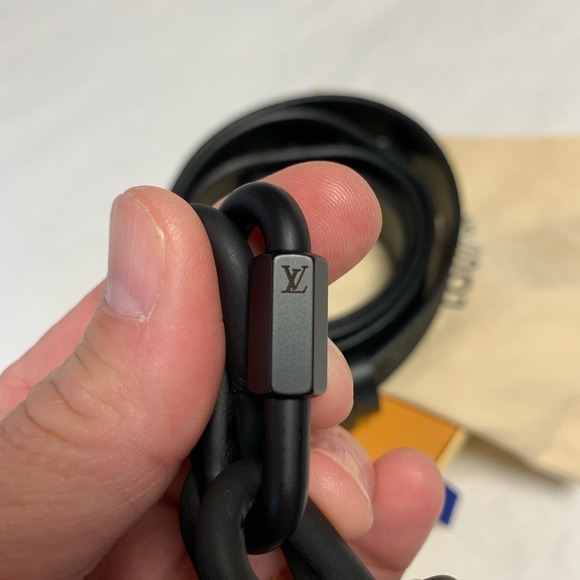 Louis Vuitton Signature 35mm belt with chain/Virgil Abloh - Picture 7 of 9